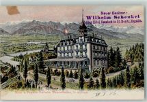 9428 Walzenhausen 1906 - Hotel Pension Kuraus