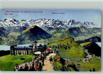 6410 Rigi Kulm - Panorama von Rigikulm Bernerhochalpen Titlis