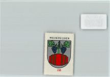 8570 Weinfelden - Vignette Wappen Kaffee Hag ca 1920-1940