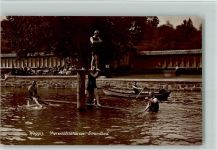 6353 Weggis 1935 Foto AK Kunstverlag Goetz 1267 - Strandbad - Erhaltung I
