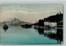 6353 Weggis - Hotel Pension Frohburg Vierwaldstättersee Dampfer