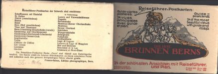 3000 Bern Berne - 24 Reiseführerpostkarten mit Beschreibung