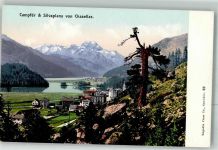 7513 Silvaplana Foto AK Campfér