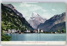 6454 Flüelen - Vierwaldstättersee Kirche Bristenstock AKU2