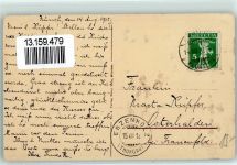 8000 Zürich 1912 Künstlersteindruck Tonhalle