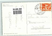 6433 Stoos SZ - Winter Skifahrer Kapelle Mythen