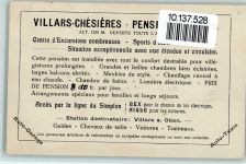 1885 Chesières - Pension Gentiana - La Dent du Midi