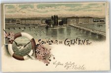 1200 Genève Genf - Île Rousseau, Brücke