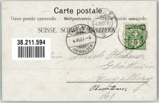 6377 Seelisberg 1907 Foto AK Gasthaus Haus an der Treib Gaststube