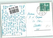 1660 Château-d´Oex 1962 Foto AK Winter