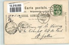 7552 Vulpera 1903 Gebrauchsspuren