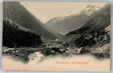 6482 Gurtnellen Foto AK Gotthardbahn Bahnhof