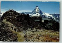 3920 Zermatt - Gornergrat mit Kulmhotel Matterhorn Mt. Cervin