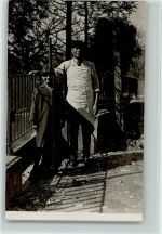 8570 Weinfelden 1935 - Metzger mit Ehefrau? Privatfoto AK