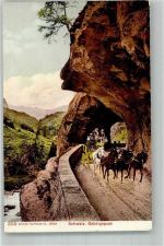 Schweiz. Gebirgspost Postkutsche Schweiz