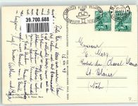 6063 Stalden Sarnen Künstlerkarte sign. Thöni Zideckkirche