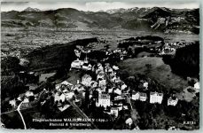 9428 Walzenhausen - Fliegeraufnahme Rheintal & Vorarlberge