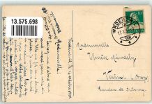 8820 Wädenswil 1930 Gebrauchsspuren Brauerei Hafen