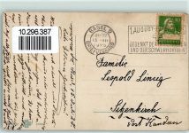 4000 Basel Bâle 1925 - Botanischer Garten AK