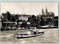 4000 Basel Bâle - Dampfschiff Rhy Blitz Münster