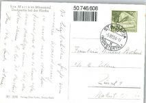 7536 Sta. Maria Val Müstair - Dorfpartie, Kirche