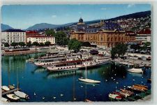 2000 Neuchâtel Neuenburg - Hafen Postamt Hotel Touring