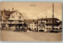 8428 Teufen ZH 1916 - Straßenbild mit Hotel AK