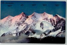 Mischabel - Dom Lenzspitze Nadelhorn Ulrichshorn