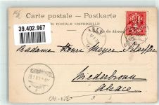 2000 Neuchâtel Neuenburg 1899 - Hotel des Postes le Port