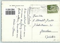1957 - Restaurant, Flugfeld , Flugzeuge AK