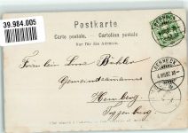 9442 Berneck 1902 Foto AK Ort lt. Stempel Kind Mädchen