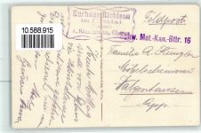 8750 Klöntal - See Feldpost Schw Mot Kan Bttr 16