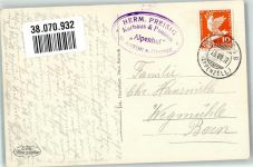 9413 Oberegg 1932 Foto AK