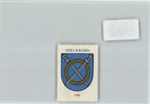 8266 Steckborn - Vignette Wappen Kaffee Hag ca 1920-1940