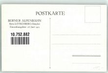 3000 Bern Berne Lithographie / Künstlerkarte Bergbahn Bern-Lötschberg-Simplon Einweihungsfeier 1913