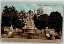 2000 Neuchâtel Neuenburg 1912 Foto AK Denkmal Monument de la Republique