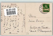 6922 Morcote 1922 Foto AK Lago di Lugano