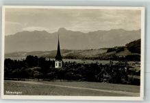 3110 Münsingen 1931 Foto AK Kirche Feldpost Funker-Kp. 2