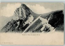 Dent de Jaman 1906 - Tunnel