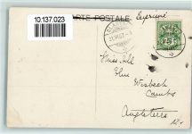 1897 Bouveret 1907 Gebrauchsspuren Hotels-Casino de la Foret - Verlag Freres & Co 5460 AK