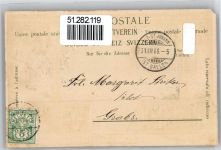 9656 Alt St. Johann Gebrauchsspuren Prägekarte