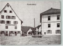 4402 Frenkendorf Ganzsache Wirtschaft Joh Hartmann Dorfbrunnen limitierte Auflage Karten Nr 0006 Serie D