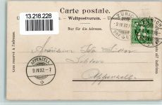 8000 Zürich 1902 - Pension Jakobsburg Zürichberg-Kulm