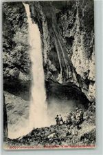 8783 Linthal 1908 - Berglistüber in der Fätschbachschlucht