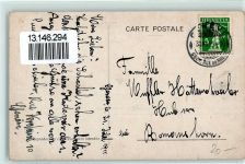 1200 Genève Genf 1915 Gebrauchsspuren Dames de la Croix-Rouge attendant un train de grands blesses francais Fahne Ort lt. Stempel