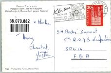 Parsenn 1966 Foto AK Gasthaus Weissfluhjoch Bergbahn Davos-Platz