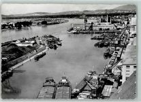 4000 Kleinhüningen Basel - Fliegeraufnahme Rheinhafen