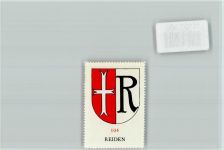 6260 Reiden - Vignette Wappen Kaffee Hag ca 1920-1940