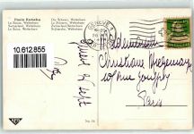 Wetterhorn Grindelwald Künstlerkarte von Paolo Kutscha