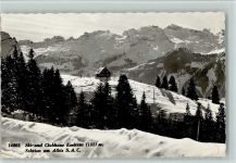 8843 Oberiberg - Ski- und Clubhaus Eseltritt Sektion am Albis S.A.C. Winter